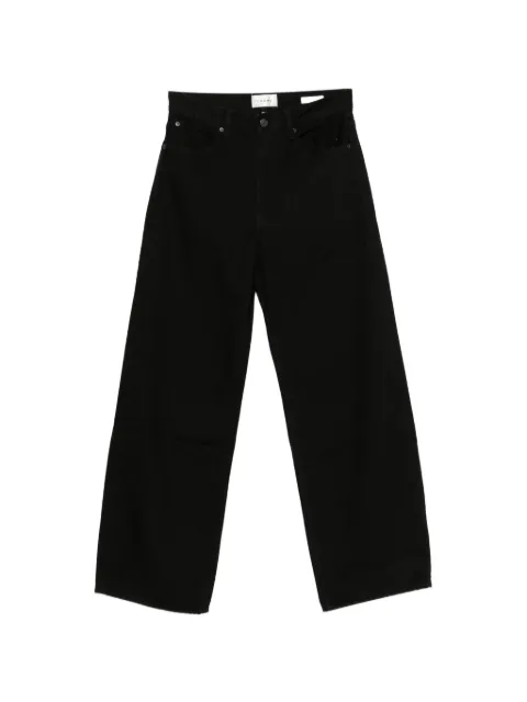 FRAME The Bow wide-leg jeans Black 2058246