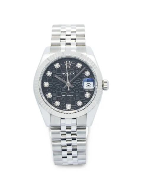 Rolex Datejust 31mm watch Black 178274