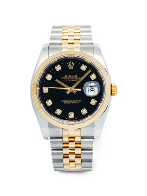 Rolex Datejust 36mm watch Black 116233