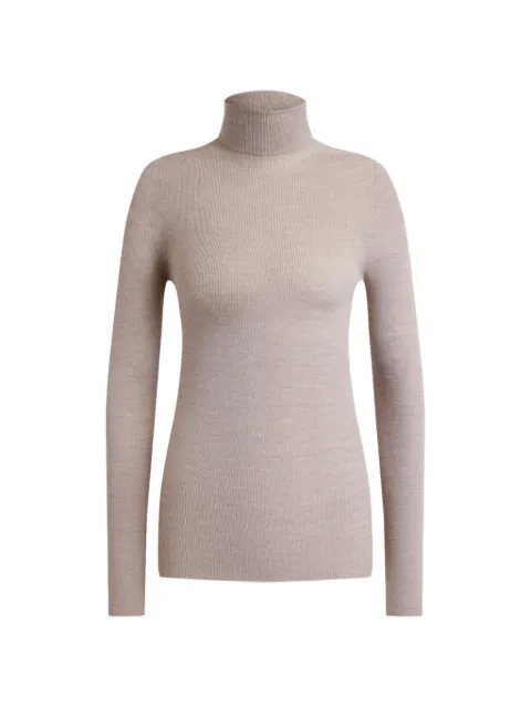 12 STOREEZ ribbed merino-wool sweater Neutrals 134794