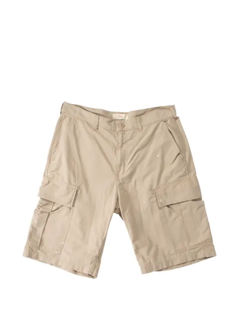 Cherry LA paint-splatter cargo shorts Neutrals 264013