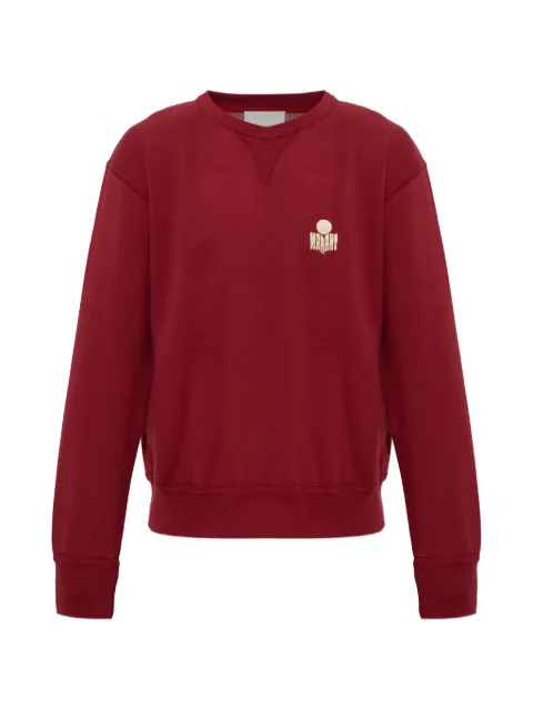 MARANT Mike logo-print sweatshirt Red SW0030HAD1M05H