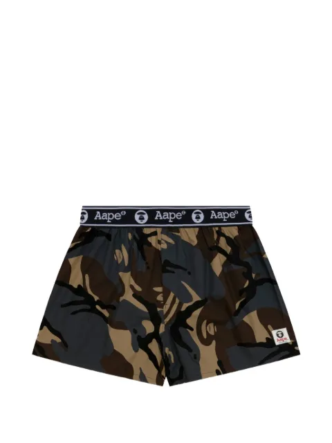 AAPE BY *A BATHING APE® Moonface camo boxers Green AAPUWM5242XXP