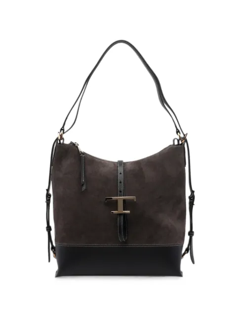 Tod's small T-Timeless leather shoulder bag Brown XBWTSEWT200P3A201A