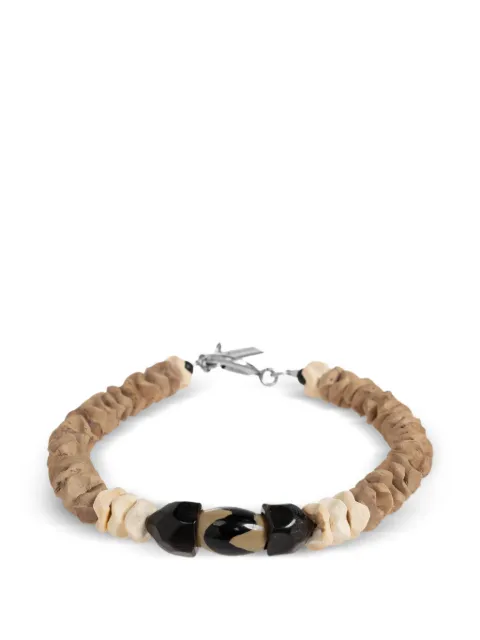 MARANT beaded wooden bracelet Brown BR0269HAD3B05T