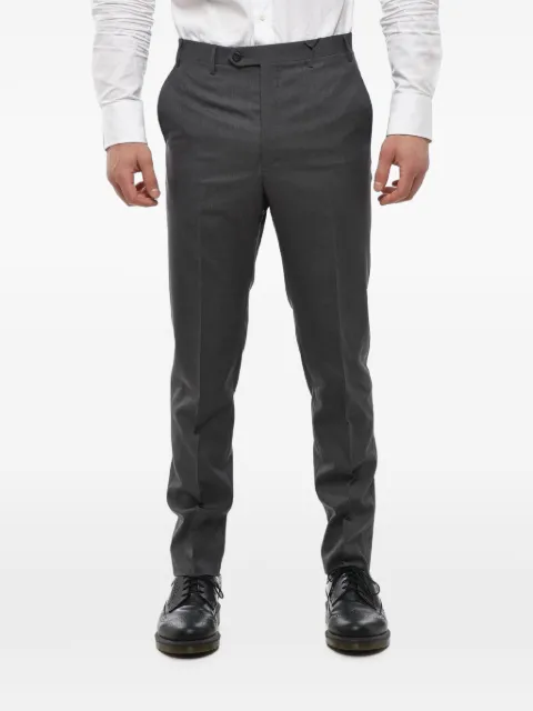 Corneliani four-pocket virgin wool trousers Grey 9152630058119013