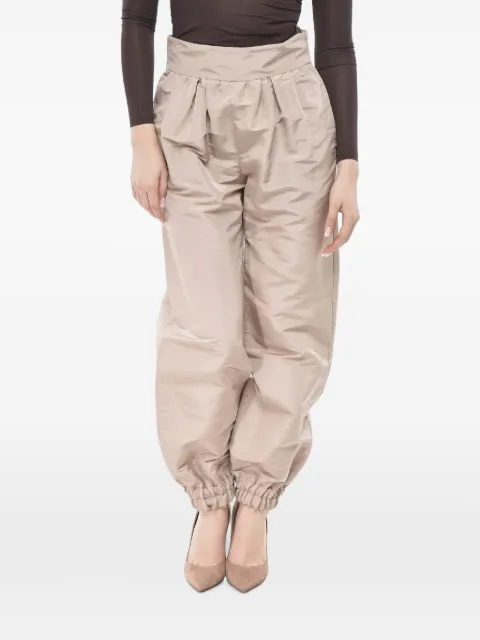 SUPER BLOND pleated balloon trousers Neutrals TROUSERENUDO