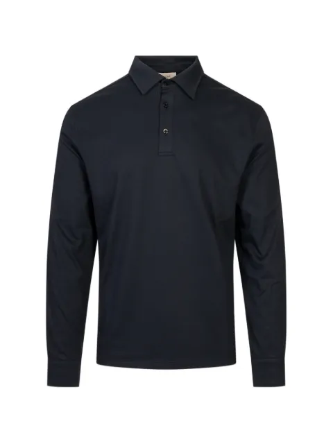 Agnona long-sleeve polo shirt Blue TT12U3YY2077