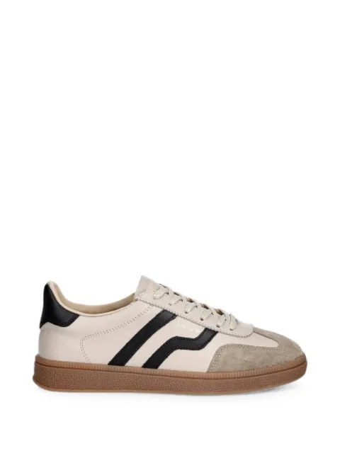 Gant suede-panelled lace-up sneakers Neutrals 33531344G187