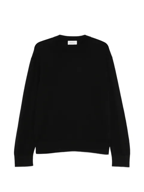 Diana Studio crew-neck long-sleeve sweater Black MFW26SIN43