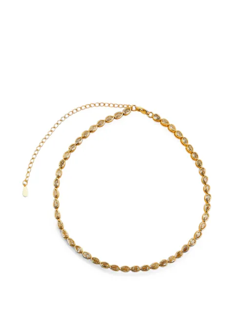 Lady D World Lumiere teardrop choker Gold 83023