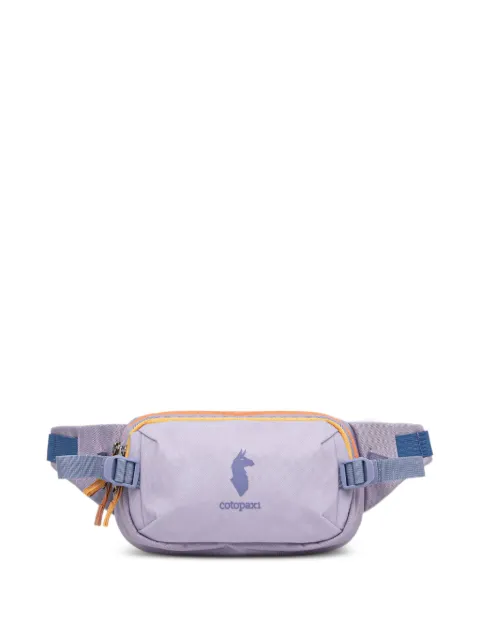 COTOPAXI Allpa logo-print zip-fastening belt bag Purple S24492U722
