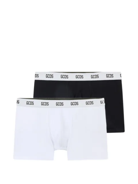 GCDS logo-waistband boxers (set of two) Black A2EM3702UW3