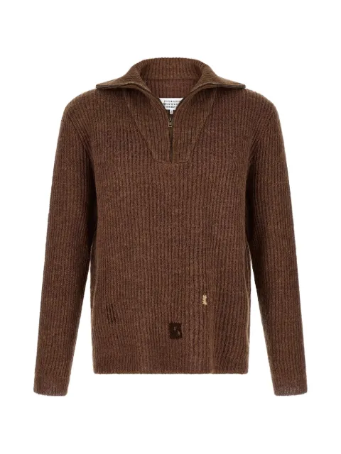 Maison Margiela Four Stitches sweater Brown S67HL0008M13024122F