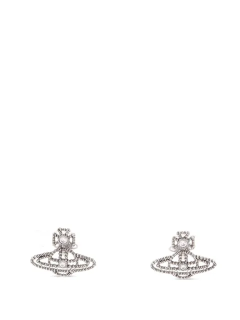 Vivienne Westwood Pre-Owned 2020s Coretta Orb earrings Silver 1089509