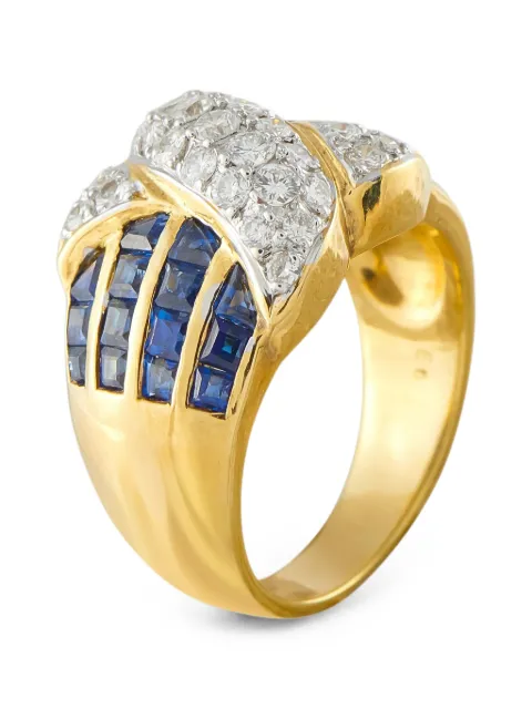 LB Exclusive sapphire and diamond ring Gold MF40062526