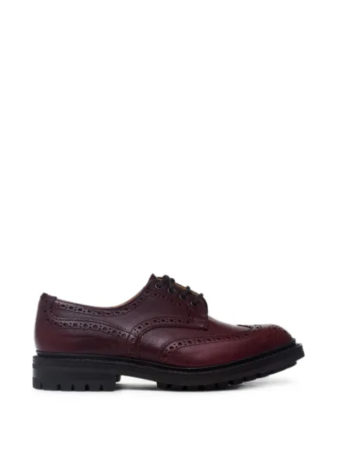 Tricker's Bourton wingtip brogues Red 5633218