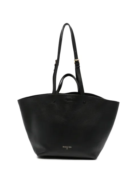 Patrizia Pepe (IN)COMPLETE leather shoulder bag Black 8B0054L133K103