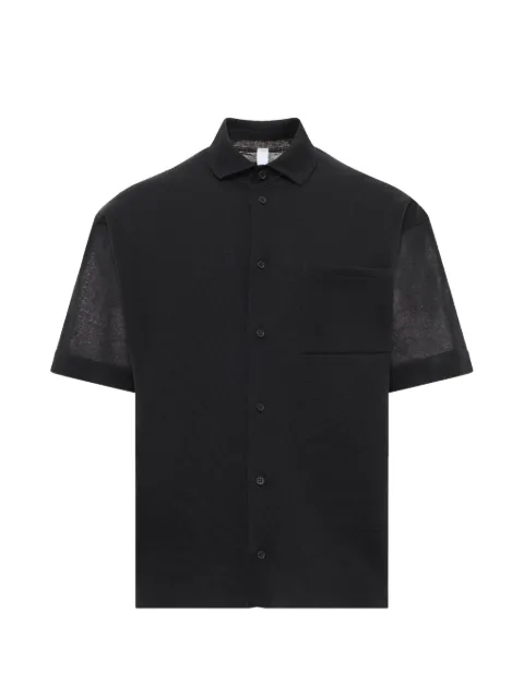 CFCL Milan short-sleeve shirt Black CF012KJ146GP00199N