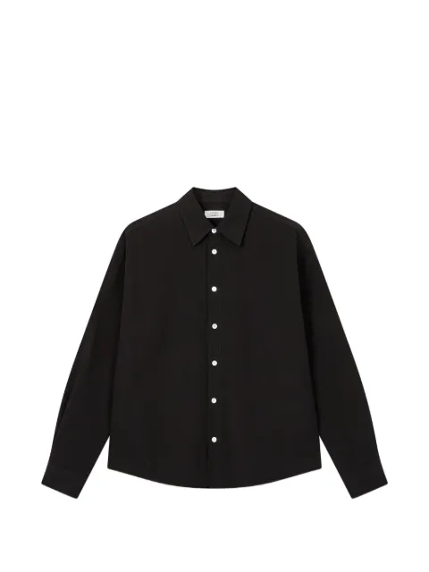 TOMBOY embroidered long-sleeve shirt Black 9156321831