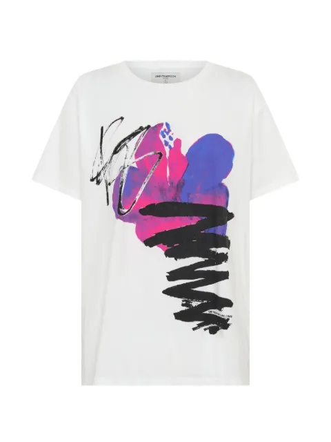 One Teaspoon Art graphic-print T-shirt White 27692