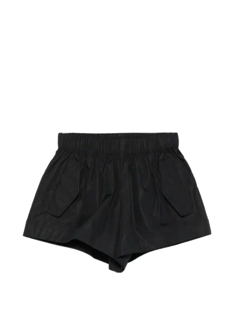 WARDROBE.NYC elasticated-waistband shorts Black W2263H26