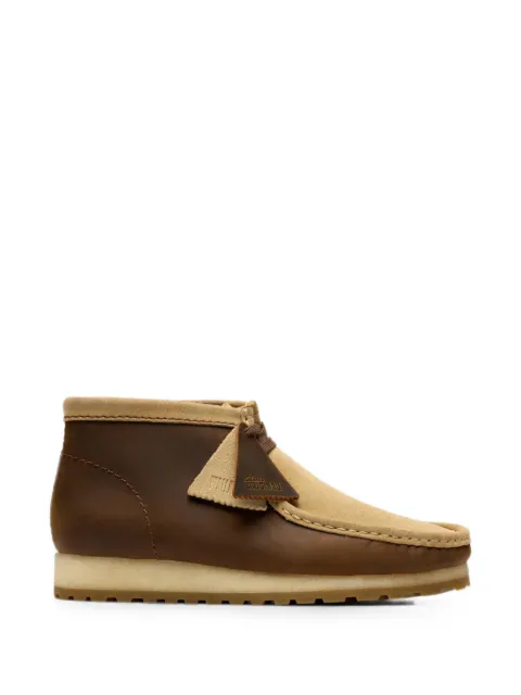 Clarks Originals Wallabee RB leather desert boots Brown 26183755