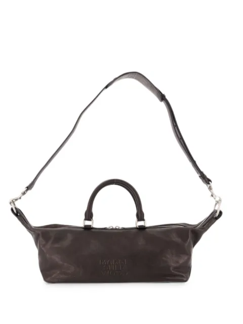Marge Sherwood Dumpling Ew leather tote bag Brown M26431TB18WNBK