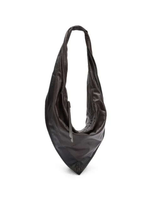 LEMAIRE small Scarf leather shoulder bag Black BG0188LL0075