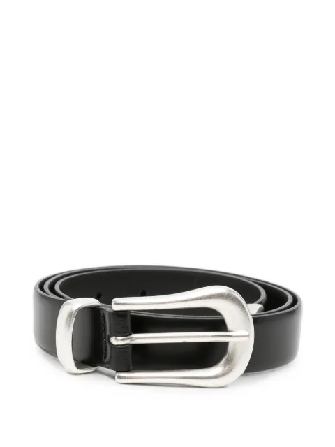Second/Layer buckle-fastening leather belt Black SS2690301