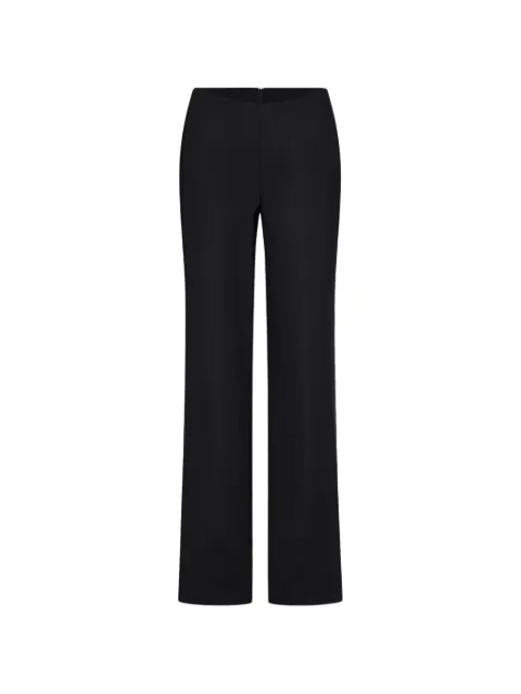 CHATS BY C.DAM low-rise flared trousers Black CQ418