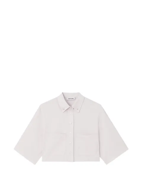 Low Classic cropped button-down shirt Pink LW265SH05