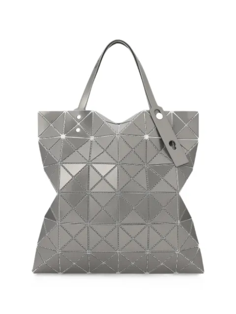 Bao Bao Issey Miyake Lucent Flap geometric-panelled tote bag Grey BB66AG623