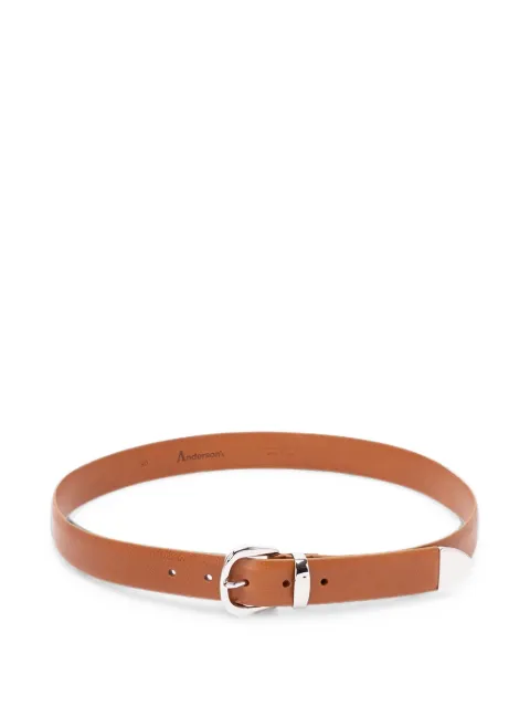 Anderson's buckle-fastening leather belt Neutrals A1501PPUPL35