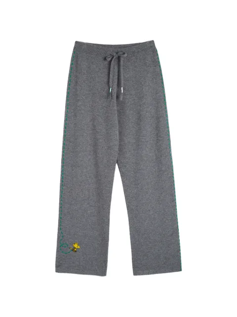 Chinti & Parker Peanuts wide-leg track pants Grey KAW2633GREY