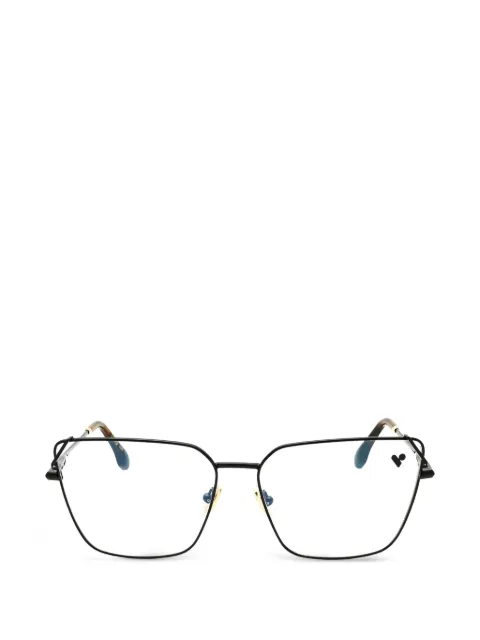 Victoria Beckham Eyewear geometric-frame glasses Black VB2126001