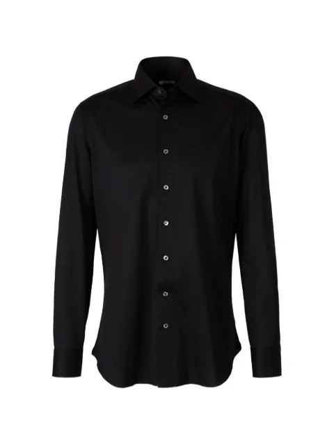 Fray long-sleeve shirt Black GABRIEL1625