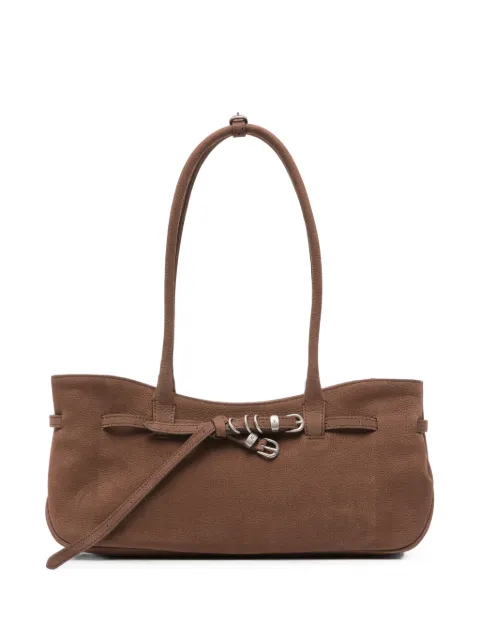 Marge Sherwood buckle-detail shoulder bag Brown M26431SB10NBMN