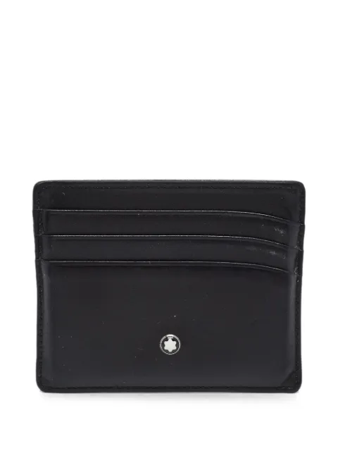 Montblanc Meisterstuck leather cardholder Black 1367522