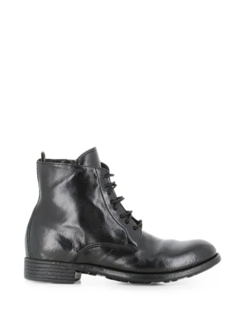 Officine Creative Calitxe 089 lace-up ankle boots Black CALIXTE089
