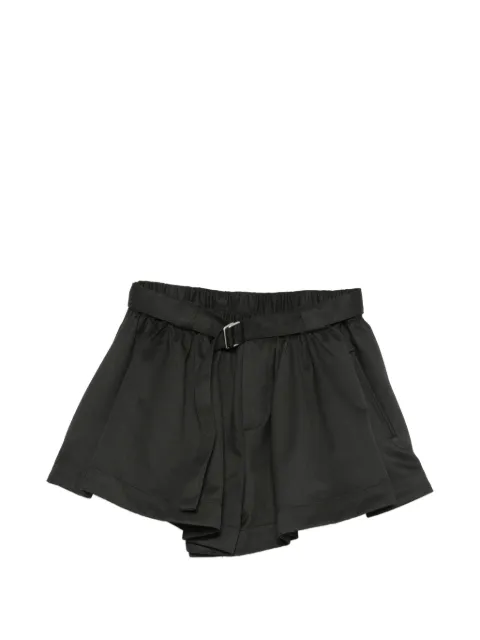 Sea Angelina belted shorts Black PF26092