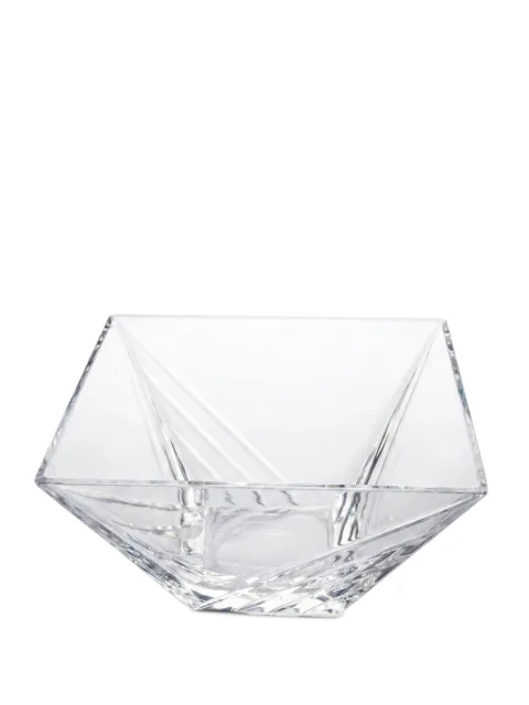 COLLEVILCA Dallas geometric crystal bowl White 00456005