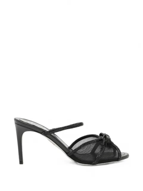 René Caovilla 80mm Lynette sandals Black C12925080RN01V050