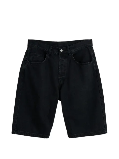 NO PROBLEMO logo-embroidered shorts Black NP30211051715