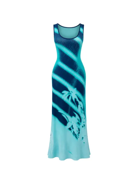 PH5 Nikki window-print dress Blue SS26DR060TUR