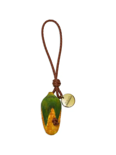 Ruslan Baginskiy Corn bag charm Yellow BAGCHARMCORNBCH088007WDLCRNCOLORYELLOWGREENSS26