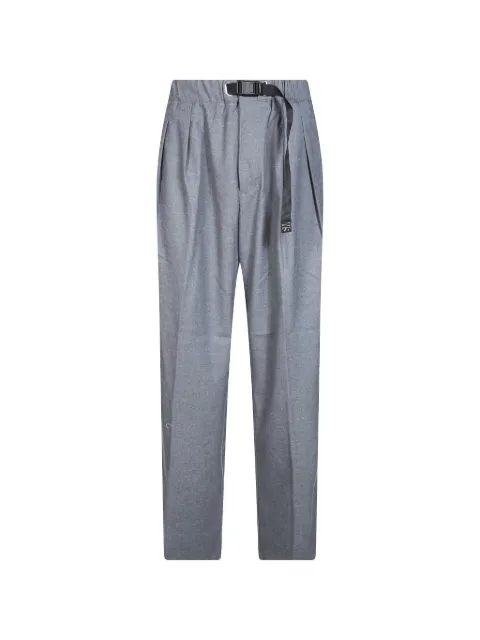 White Sand belted pleated trousers Grey 26WSU90330