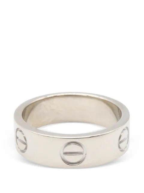 Cartier 2010s Love ring Silver 1081569G13222