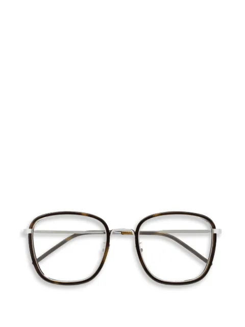 Saint Laurent Eyewear square-frame glasses Brown SL440FOP