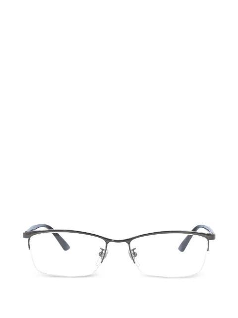 Gucci Eyewear square-frame semi-rimless glasses Grey GG0856OJ